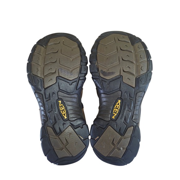 KEEN Newport H2 Mens Brown Leather Waterproof Hiking Fisherman Sandals Size 10.5 main image 5